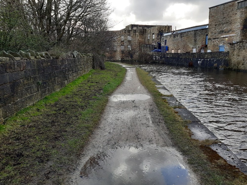Canal towpath