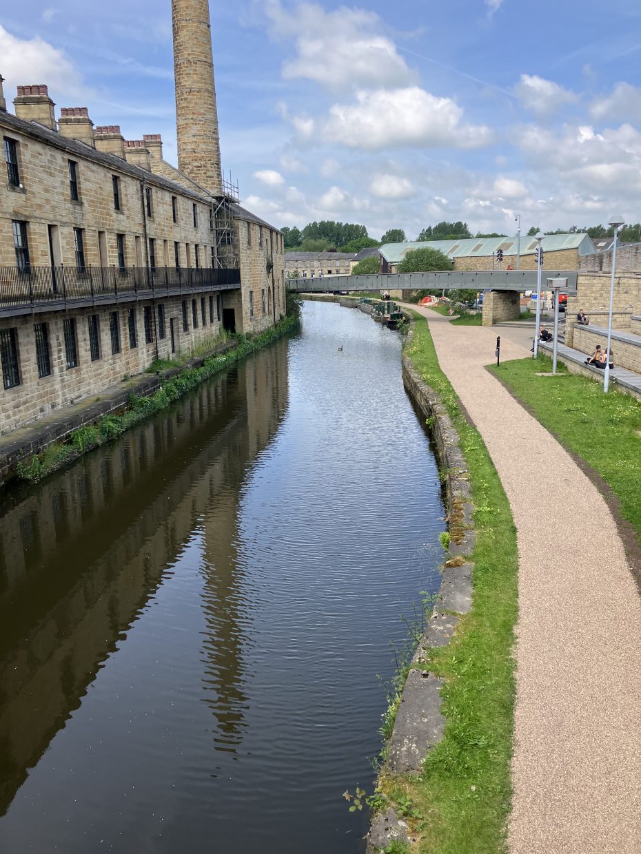 Canal towpath
