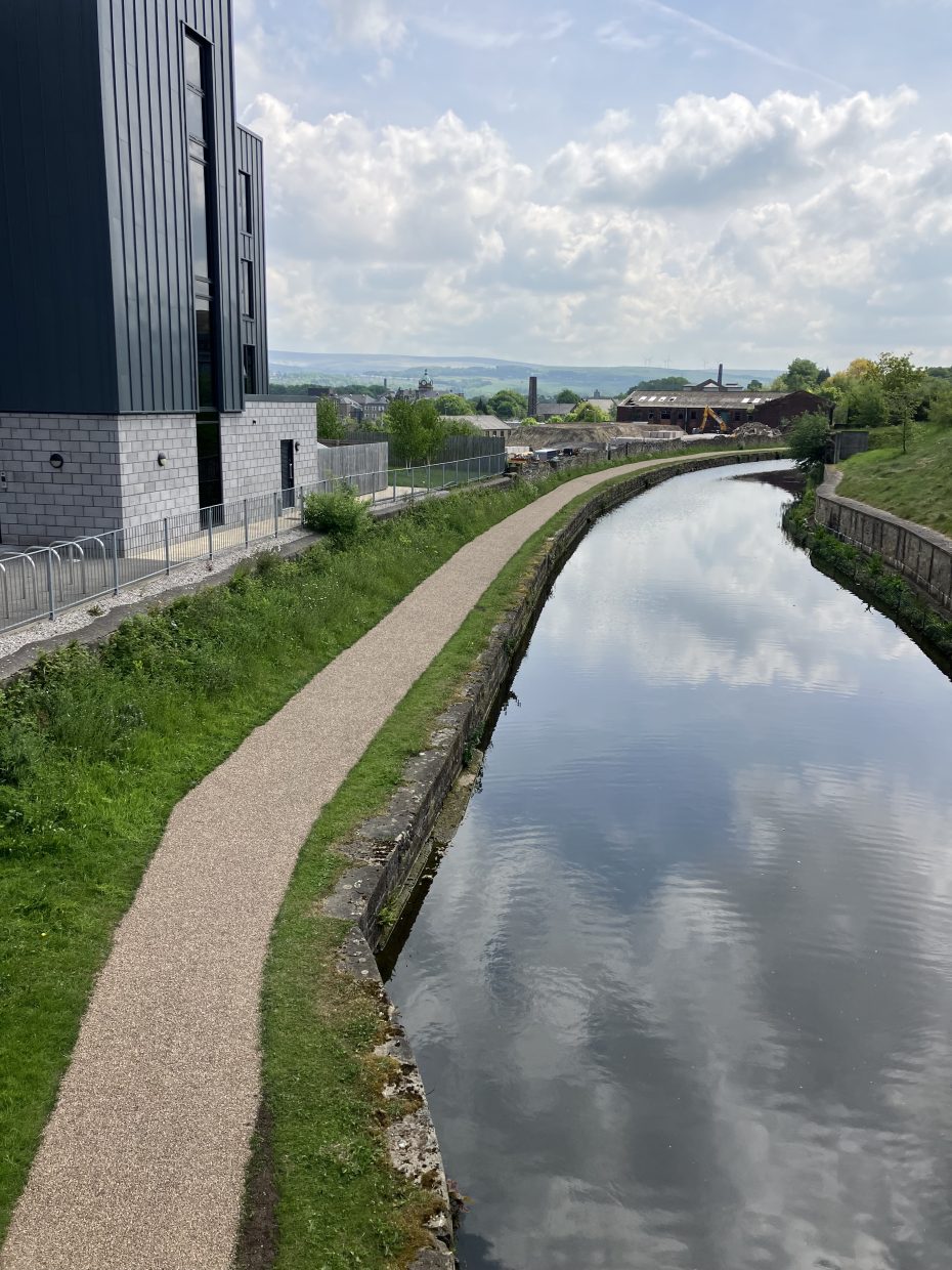 Canal towpath