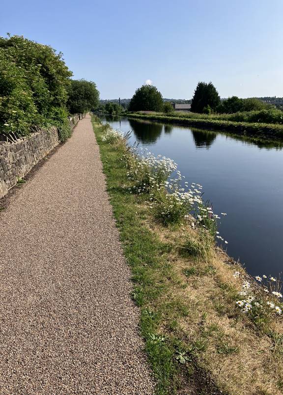 Canal towpath