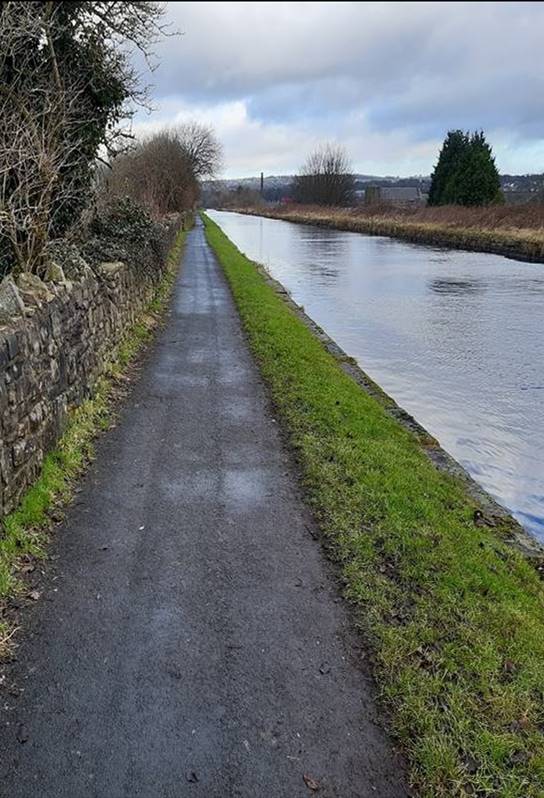 Canal towpath
