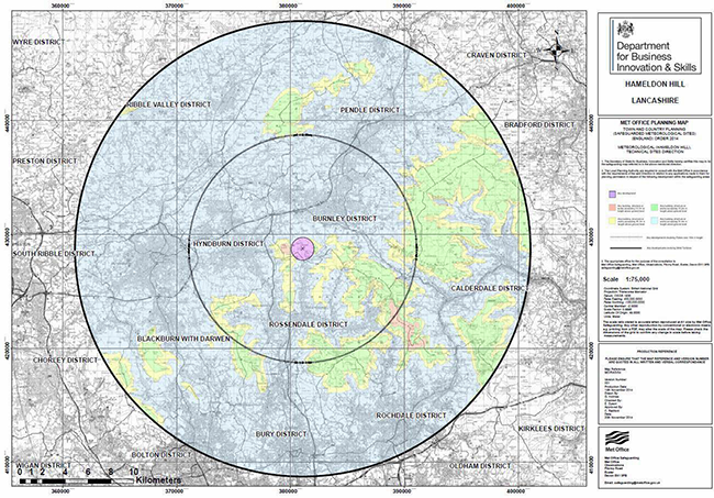 map of the safeguarded consultation zone