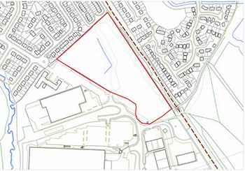 a map of the site