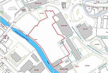 map of site
