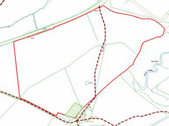 map of site
