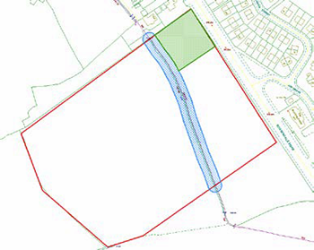 a map of the site