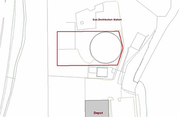 map
 of site