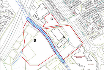 map of site