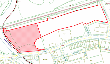 map of site
