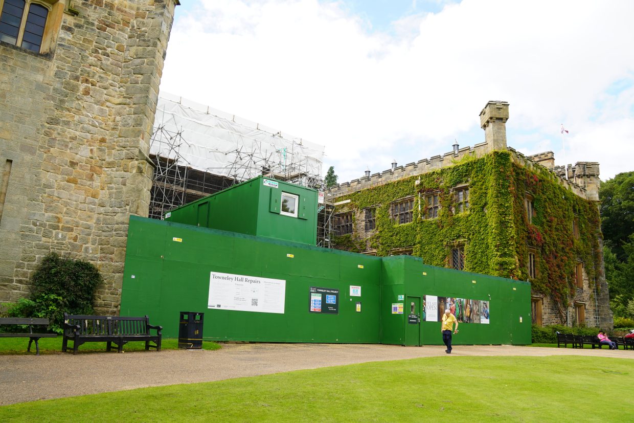 The restoration of Towneley Hall was among the projects recognised in Burnley Council's successful Council of the Year award entry.