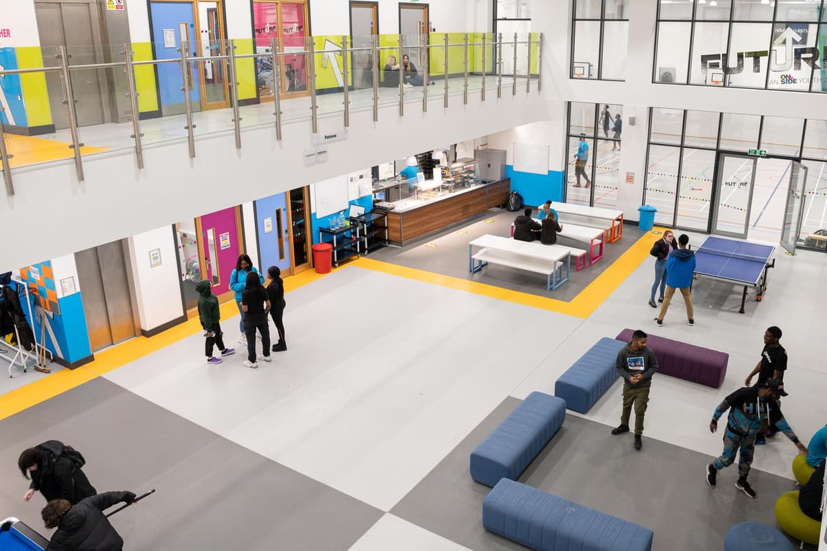 Artist's impression of Burnley's new Youth Zone, one of the major projects helping to support young people and strengthen opportunities across the borough.