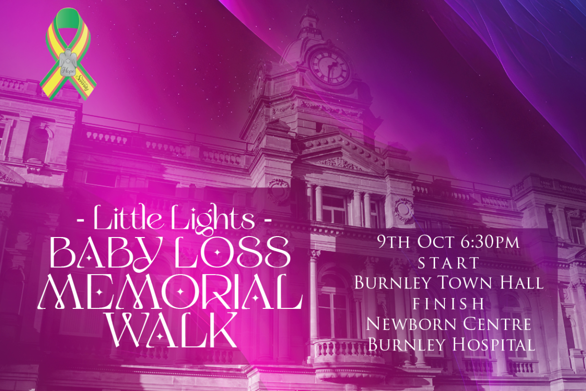 Burnley community invited to walk together for Baby Loss Awareness Week   