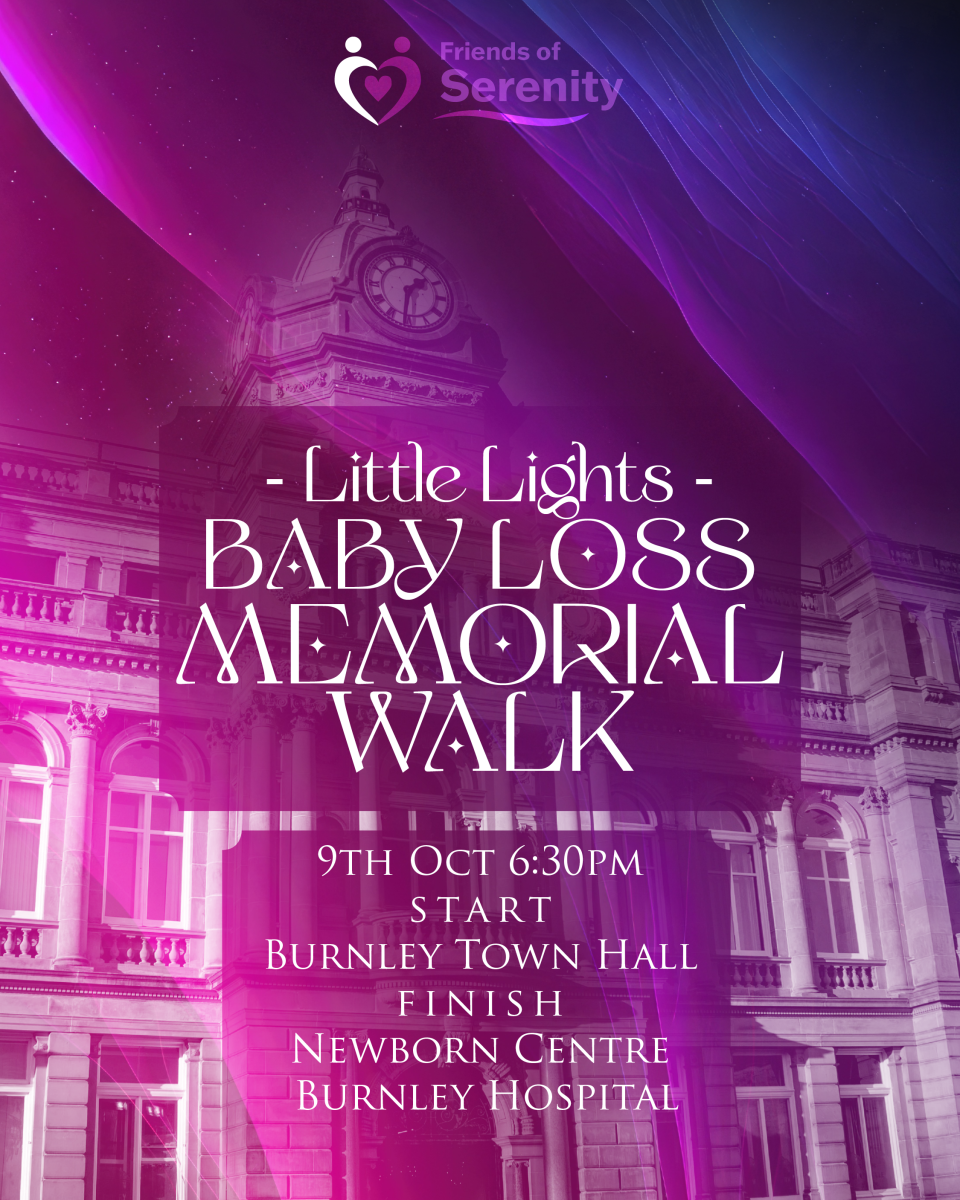 Burnley community invited to walk together for Baby Loss Awareness Week   